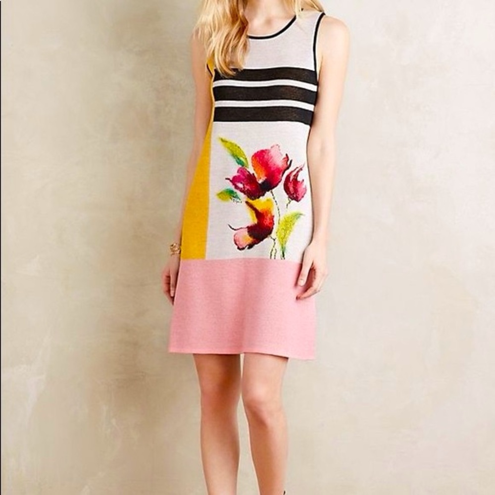 Troubadour Anthropologie Petale Wool Blend Sleeveless size L